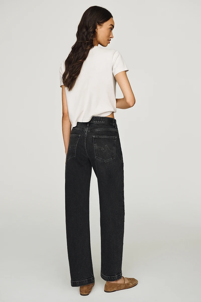 AG Hattie High-Rise Barrel Jeans