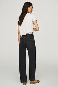 AG Hattie High-Rise Barrel Jeans