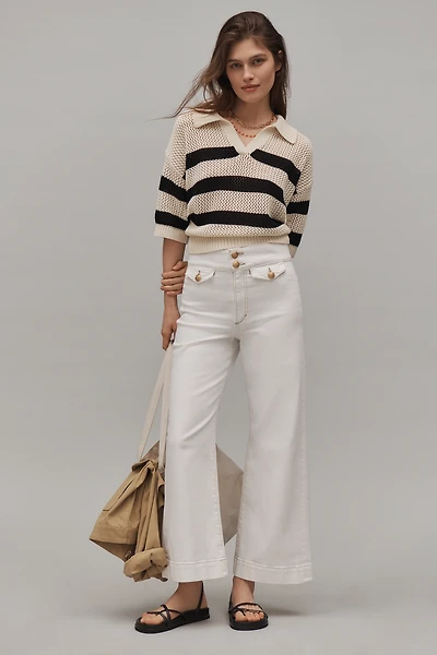Joe's Jeans The Ellia High-Rise Wide Leg Ankle