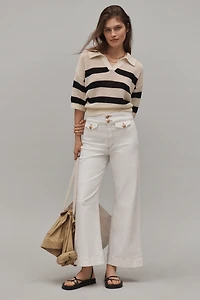 Joe's Jeans The Ellia High-Rise Wide Leg Ankle