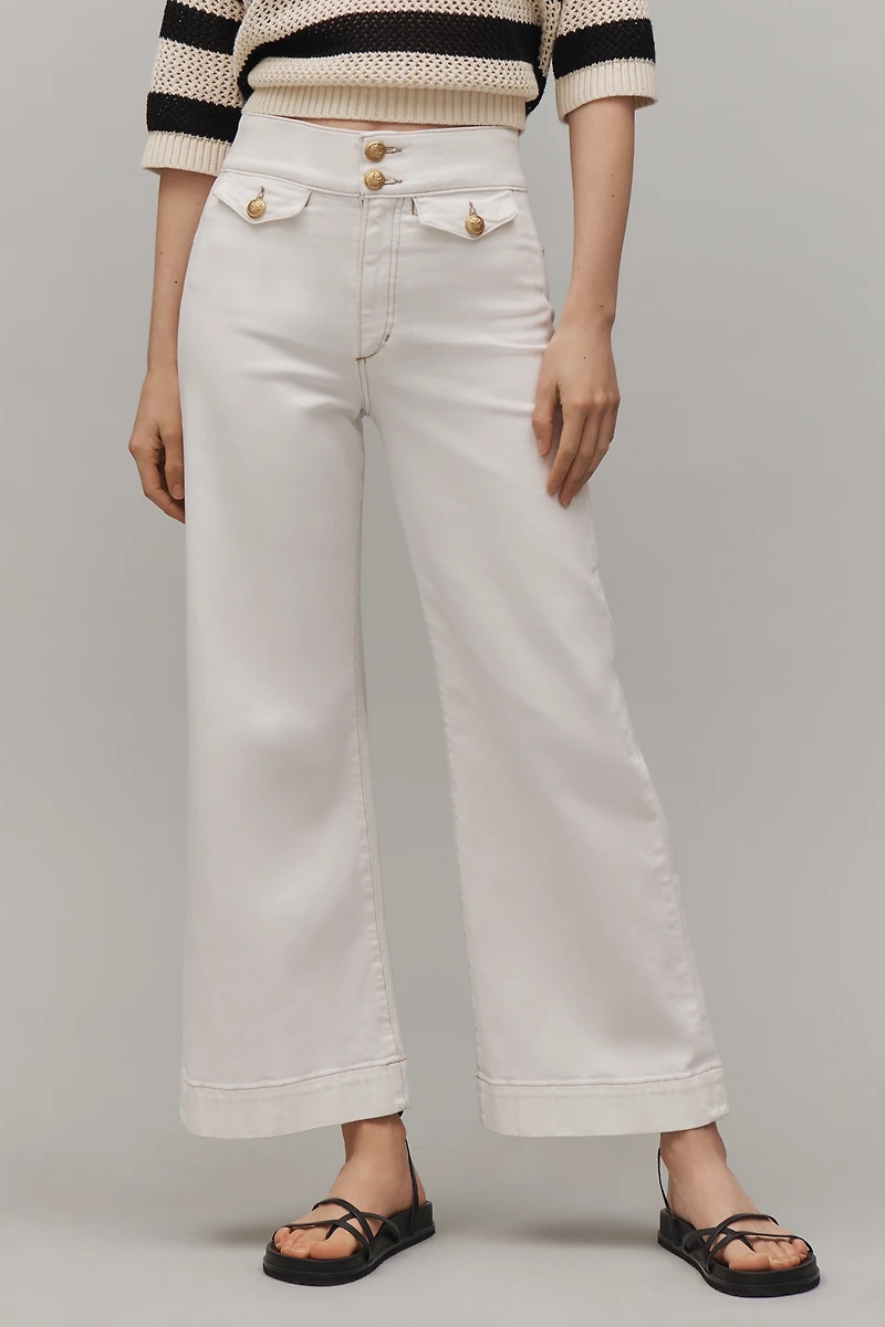 Joe's Jeans The Ellia High-Rise Wide Leg Ankle