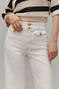 Joe's Jeans The Ellia High-Rise Wide Leg Ankle