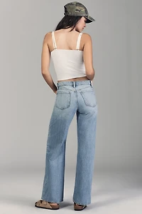 Joe's Jeans Lou Low-Rise Wide-Leg