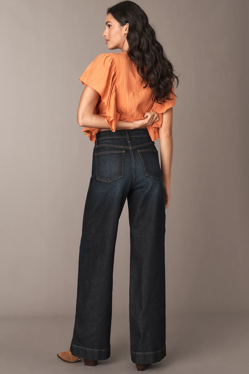 Joe's Jeans The Mia High-Rise Wide-Leg