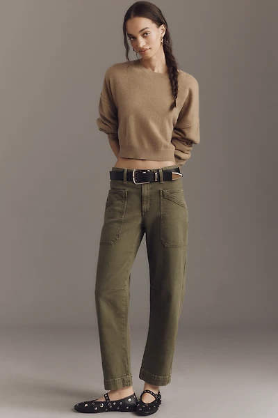 Joe's Jeans The Double Pocket Mid-Rise Relaxed Straight-Leg