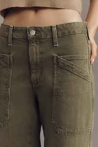 Joe's Jeans The Double Pocket Mid-Rise Relaxed Straight-Leg