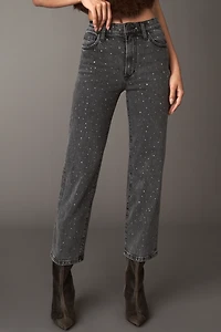 Joe's Jeans The Blake Crop High-Rise Straight-Leg