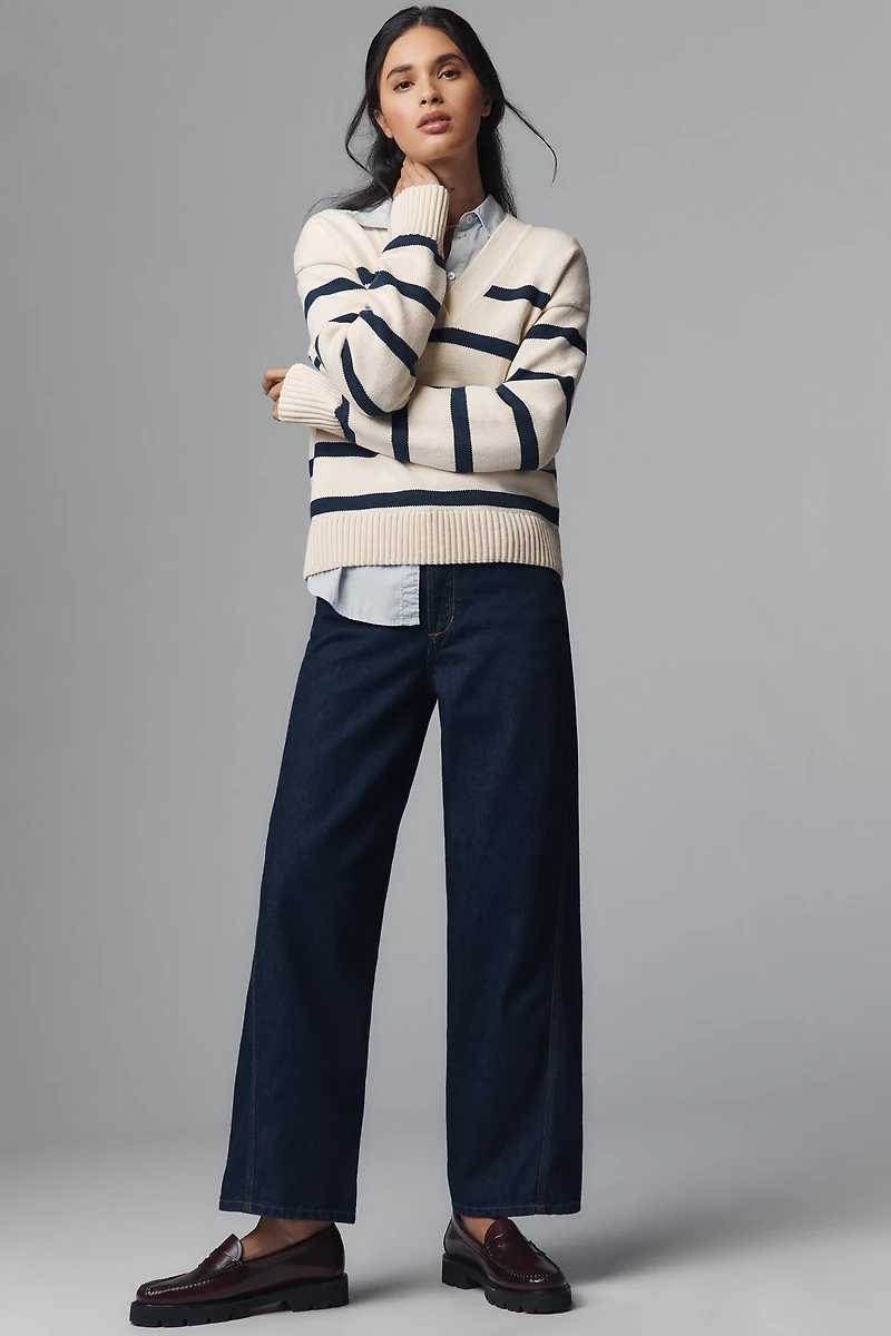 Joe's Jeans The Ryan Petite Low-Slung Baggy Wide-Leg