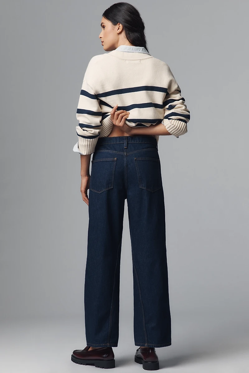 Joe's Jeans The Ryan Petite Low-Slung Baggy Wide-Leg