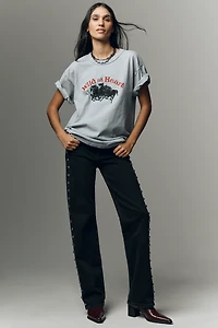 Joe's Jeans The Margot Studded High-Rise Straight