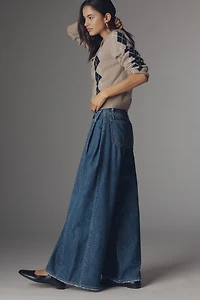 Joe's Jeans Side Pleat High-Rise Tapered