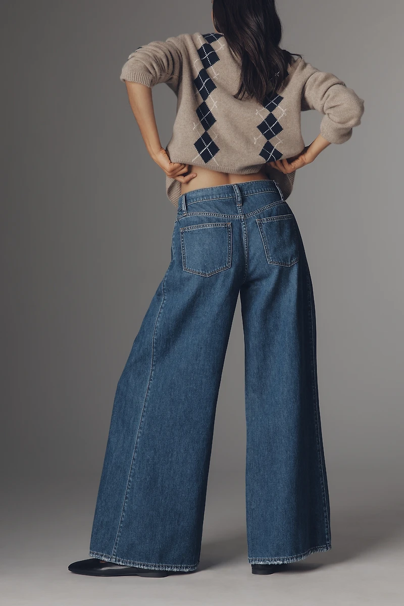 Joe's Jeans Side Pleat High-Rise Tapered