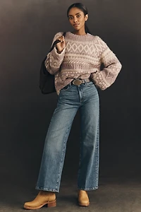 Joe's Jeans The Mia Petite High-Rise Wide-Leg