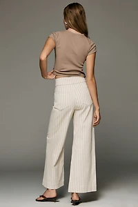 Joe's Jeans Ellia Ankle High-Rise Wide-Leg