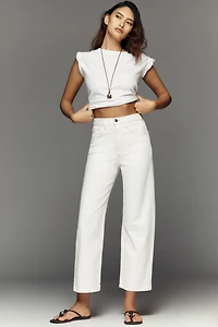 Joe's Jeans Margot Crop High-Rise Straight-Leg