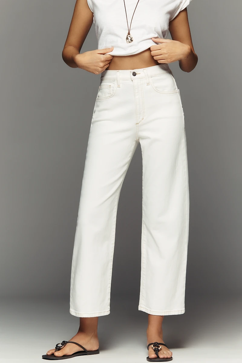 Joe's Jeans Margot Crop High-Rise Straight-Leg