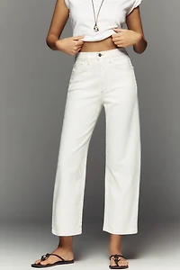 Joe's Jeans Margot Crop High-Rise Straight-Leg