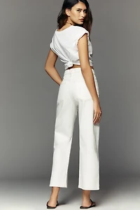 Joe's Jeans Margot Crop High-Rise Straight-Leg