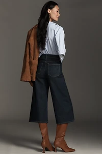 Joe's Jeans Culotte High-Rise Crop Wide-Leg