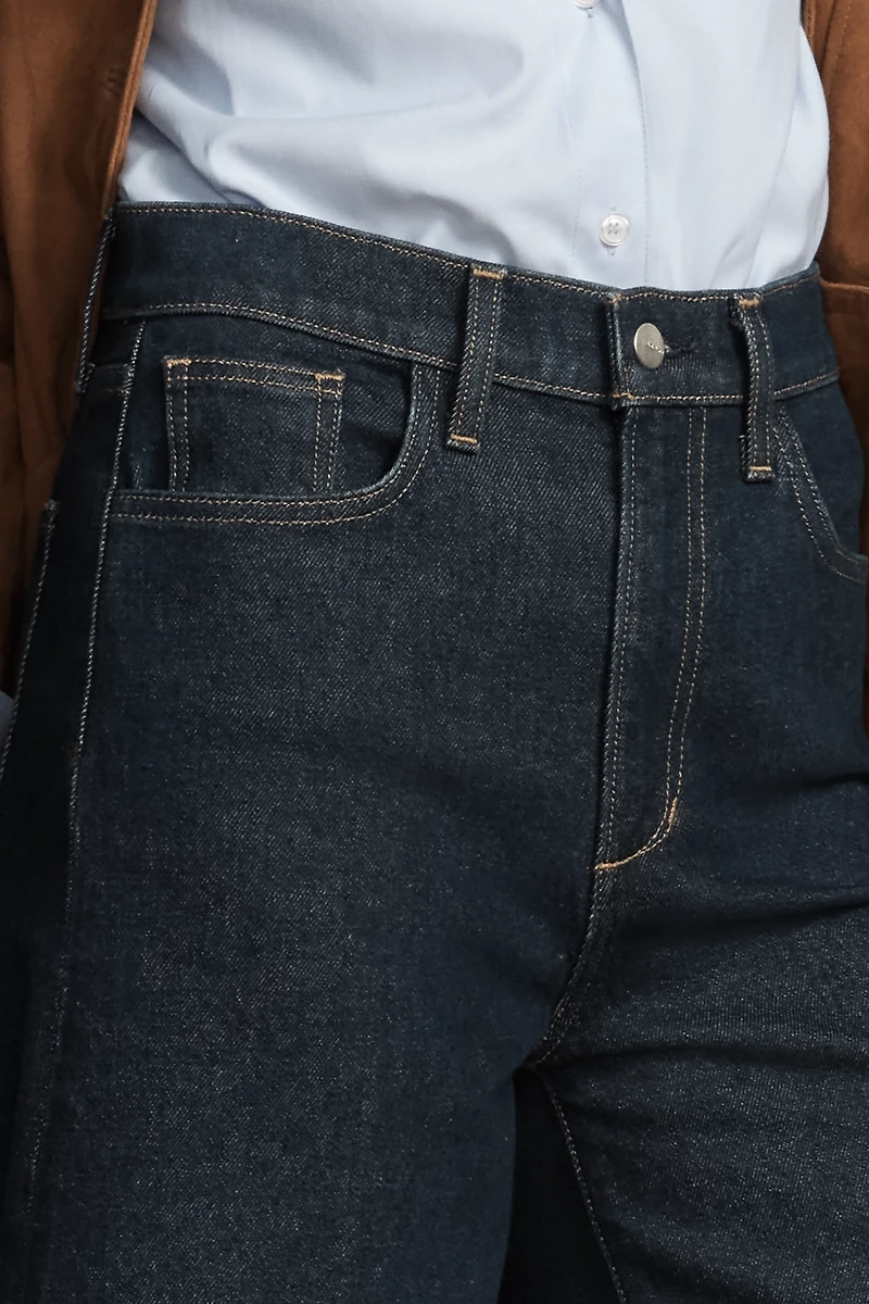 Joe's Jeans Culotte High-Rise Crop Wide-Leg