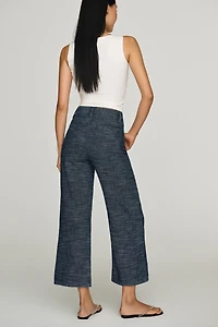 Joe's Jeans Mia High-Rise Ankle Wide-Leg