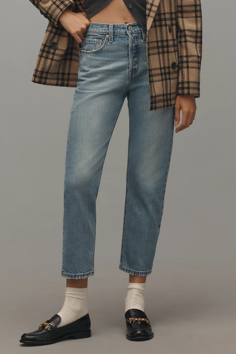 Levi's 501 High-Rise Crop Jeans