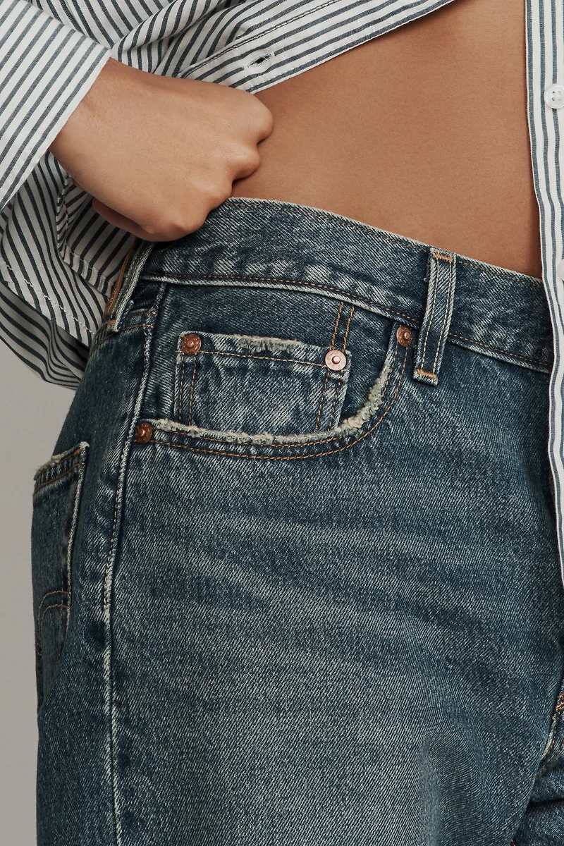 Levi's 501 90s High-Rise Straight-Leg Ankle Jeans