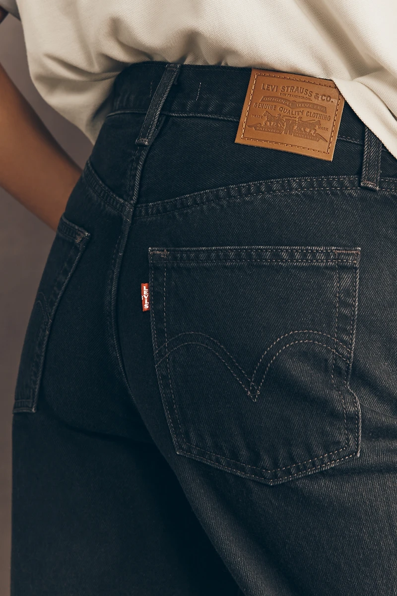 Levi's Ribcage High-Rise Wide-Leg Jeans