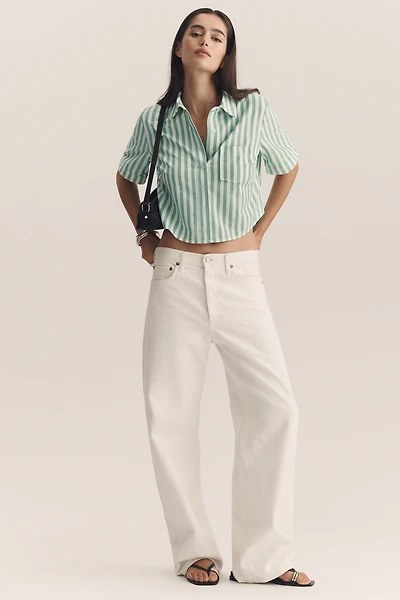 Levi's Easy Dad High-Rise Wide-Leg Jeans