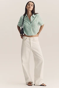 Levi's Easy Dad High-Rise Wide-Leg Jeans