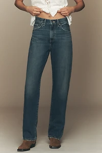 Levi's Cotton Easy Dad High-Rise Wide-Leg Jeans