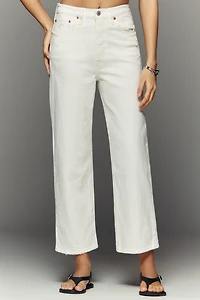 Levi's Ribcage High-Rise Straight-Leg Jeans