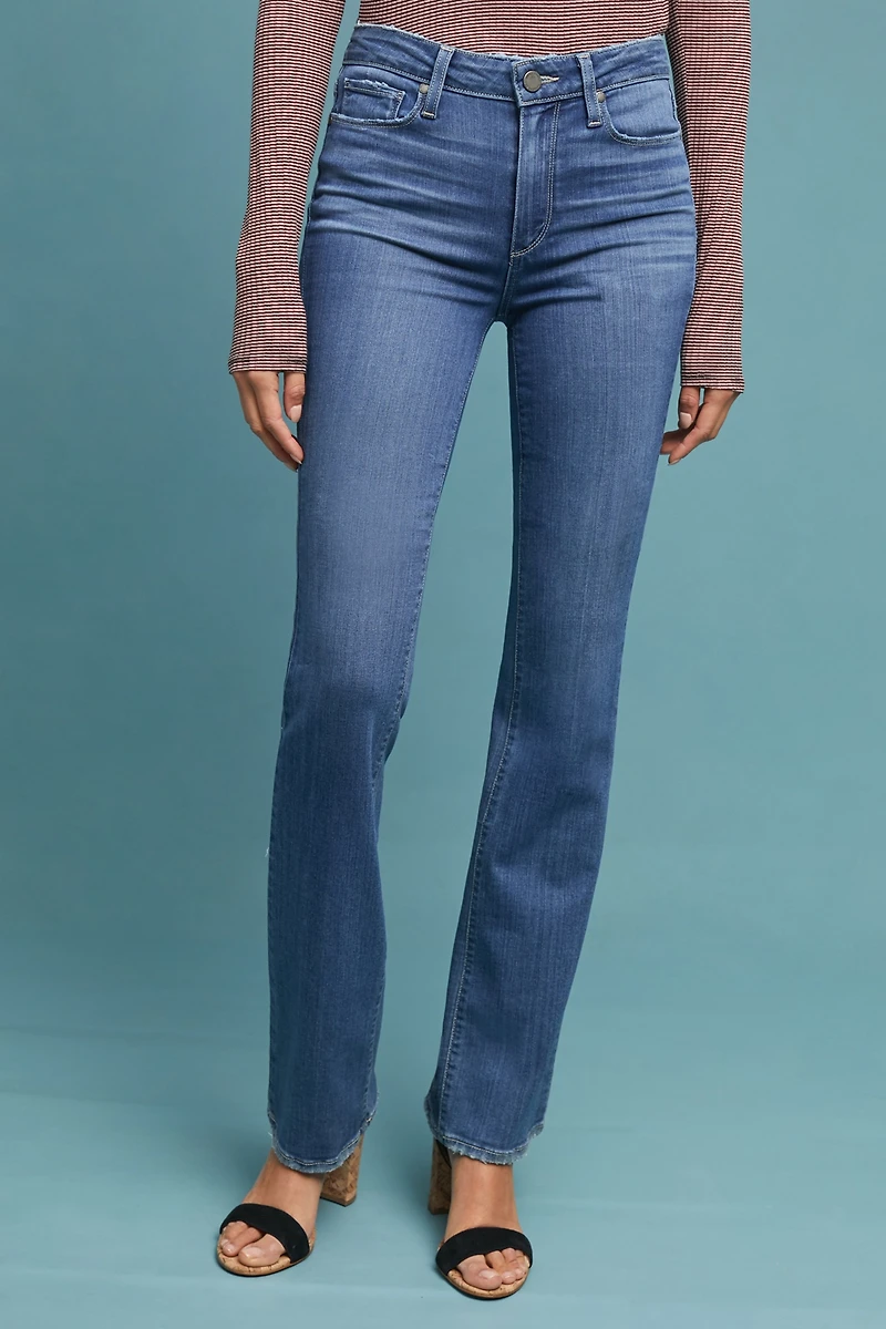 Paige Manhattan High-Rise Bootcut Jeans