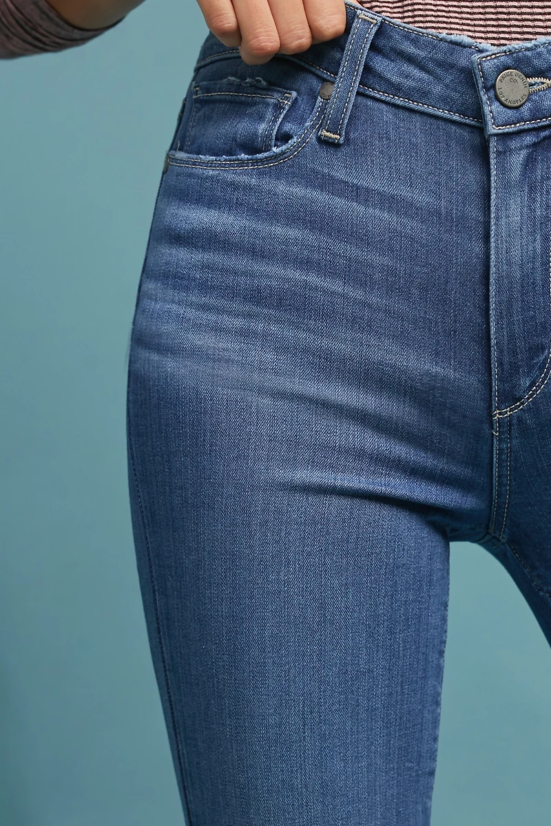 Paige Manhattan High-Rise Bootcut Jeans