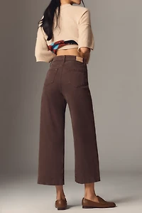 PAIGE Anessa High-Rise Crop Wide-Leg Jeans