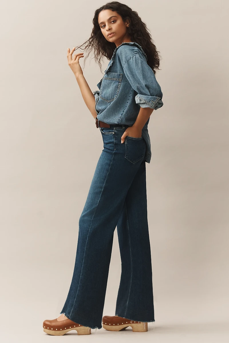 PAIGE Anessa High-Rise Wide-Leg Jeans