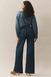 PAIGE Anessa High-Rise Wide-Leg Jeans