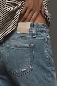 PAIGE Leenah High-Rise Straight-Leg Ankle Jeans