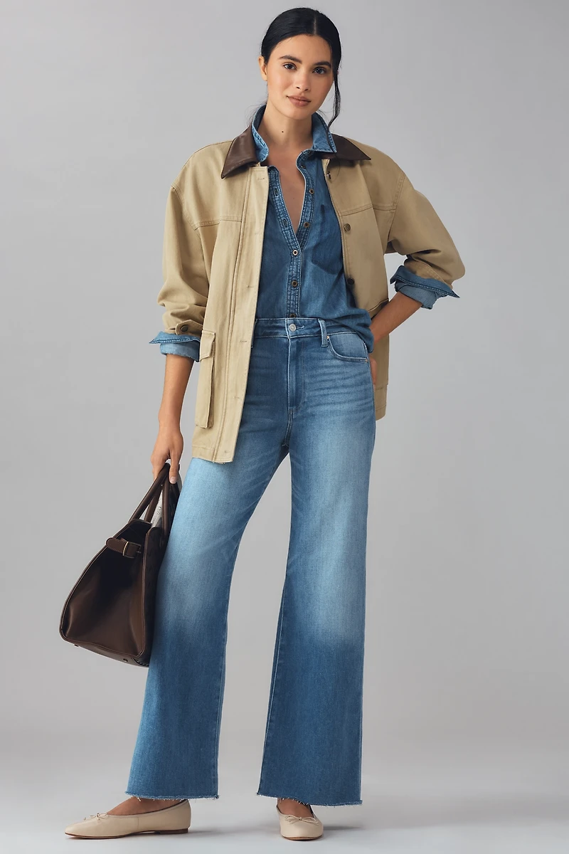 PAIGE Anessa High-Rise Wide Leg Jeans