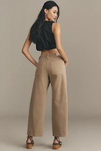 PAIGE Cameron Utility High-Rise Ankle Jeans