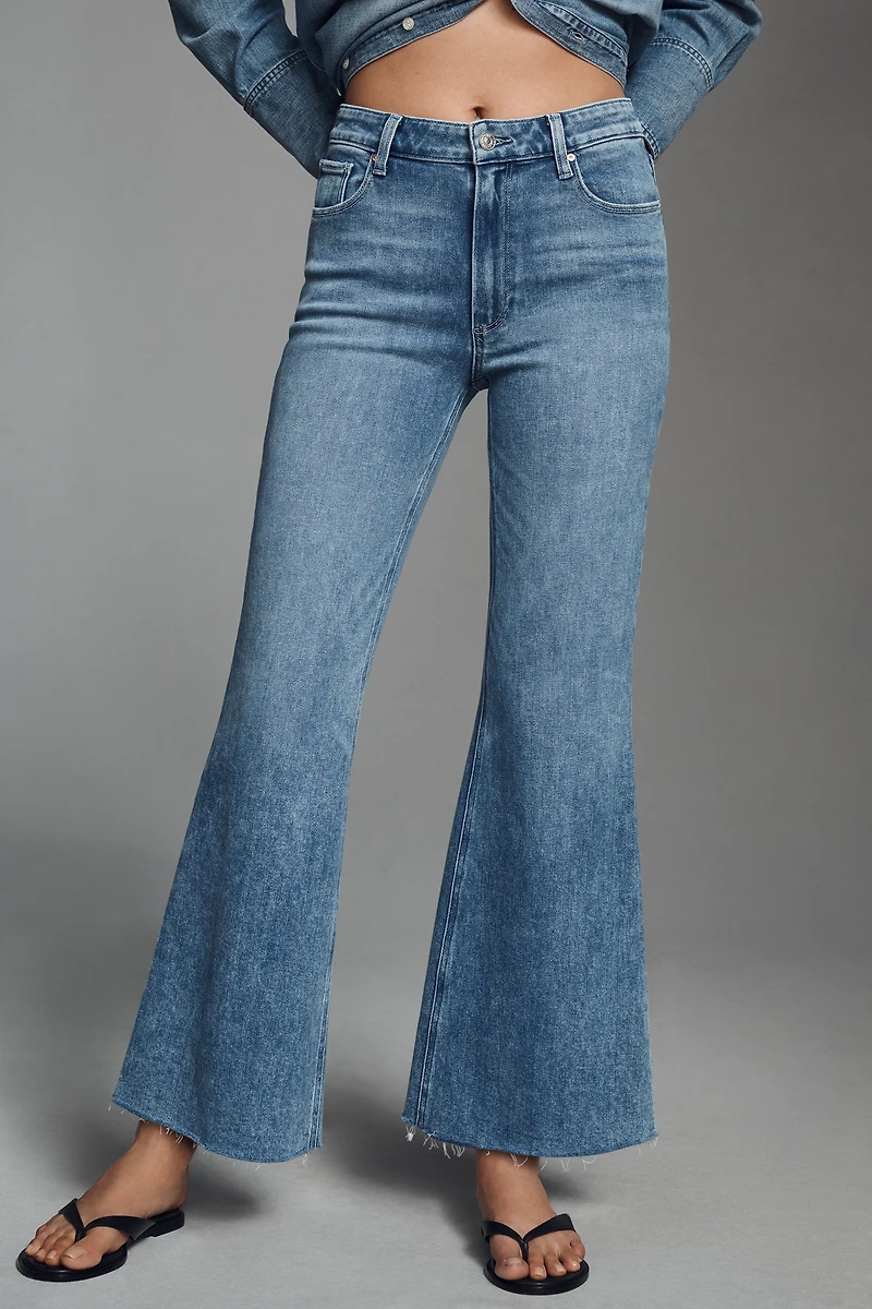 PAIGE Marlow Skimmer High-Rise Flare Jeans