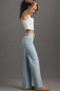 Paige Anessa High-Rise Wide Leg Jeans