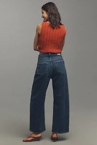 PAIGE Arellia High-Rise Tapered Jeans