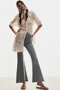PAIGE Marlow Skimmer High-Rise Flare Jeans