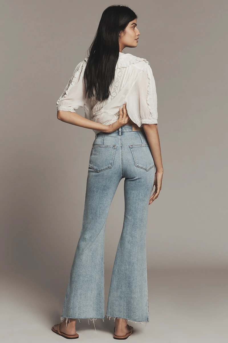 PAIGE Marlow Skimmer High-Rise Flare Jeans