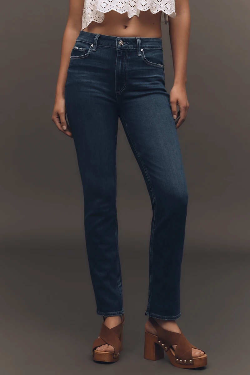 PAIGE Cindy High-Rise Straight-Leg Jeans