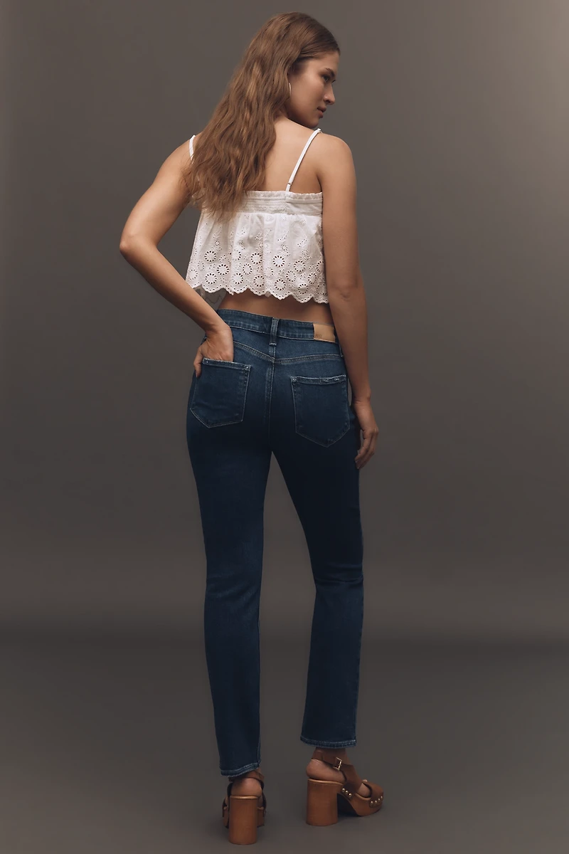 PAIGE Cindy High-Rise Straight-Leg Jeans