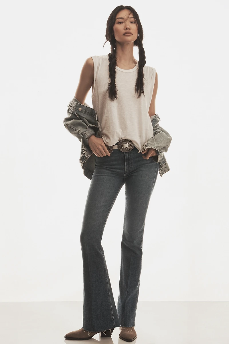 Paige Laurel Canyon High-Rise Flare Jeans