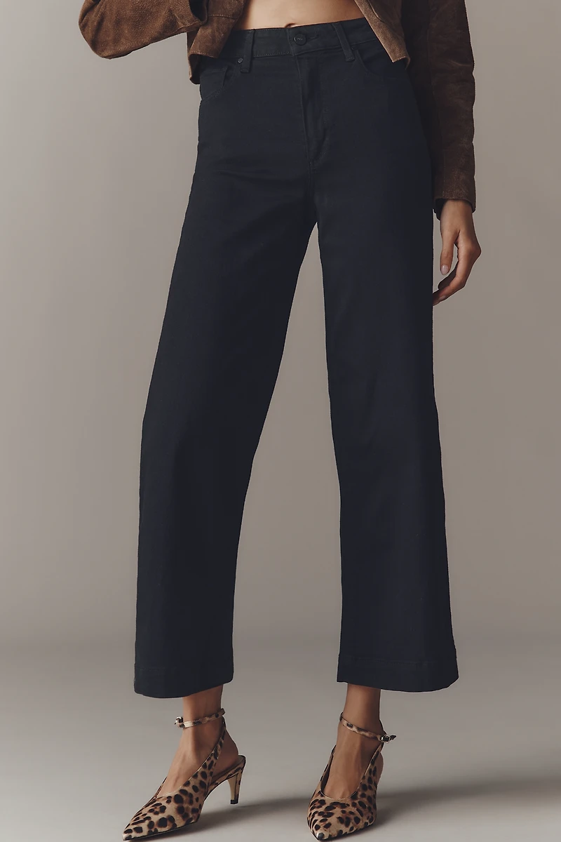 PAIGE Anessa High-Rise Crop Wide-Leg Jeans
