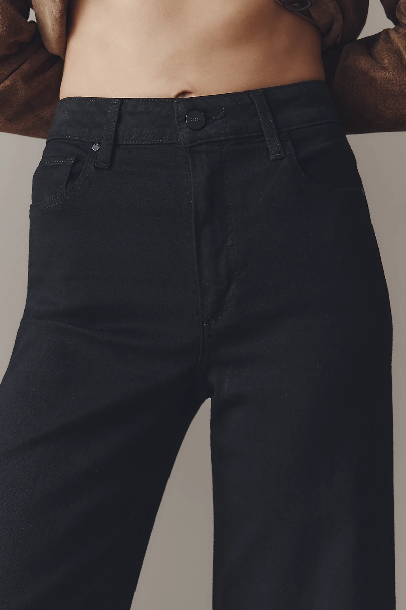 PAIGE Anessa High-Rise Crop Wide-Leg Jeans